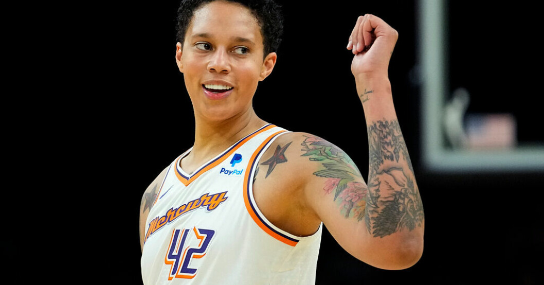 Phoenix Mercurys Brittney Griner. Griner tillbaka på basketplanen: "Ett mirakel"