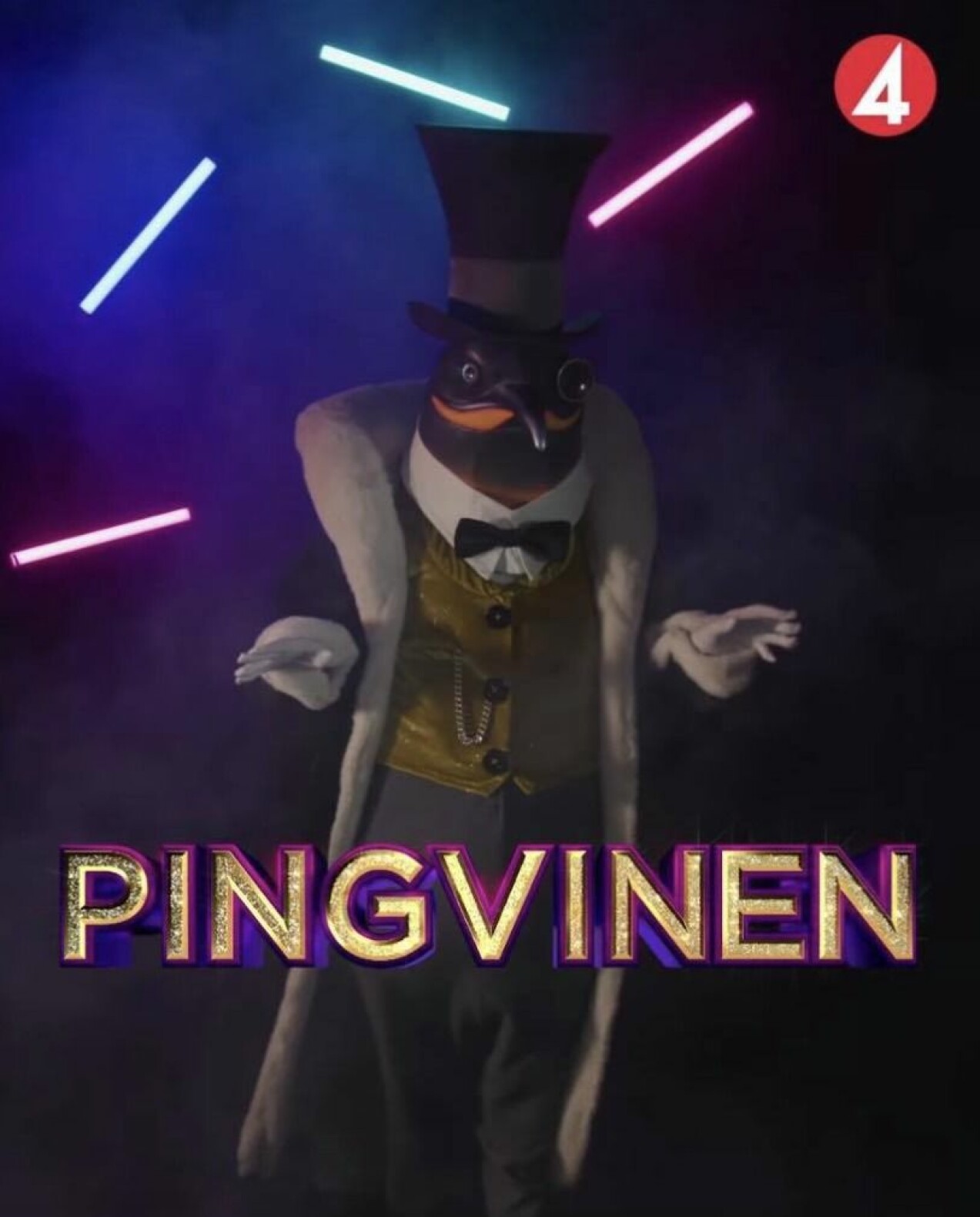 Pingvinen i <span class=" italic" data-lab-italic_desktop="italic">Masked Singer Sverige</span>. Pingvinen i Masked Singer Sverige