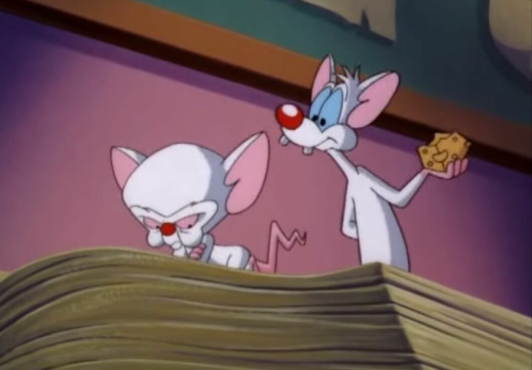 Foto: Youtube Pinky and hjärnan