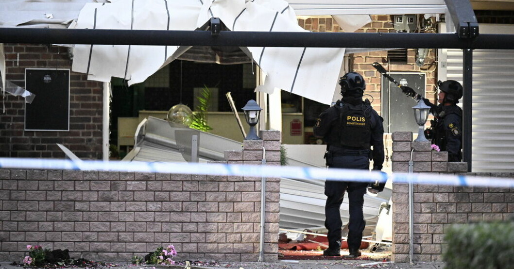 Explosion på restaurang i Landskrona
