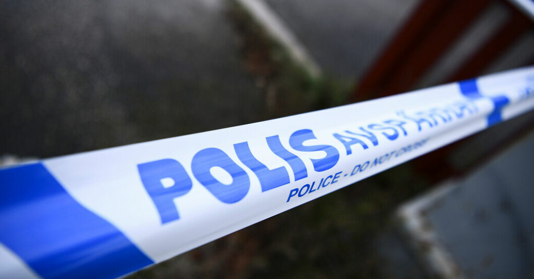 Polisen kallades till ett gruppboende. Arkivbild. Polisavspärrning.