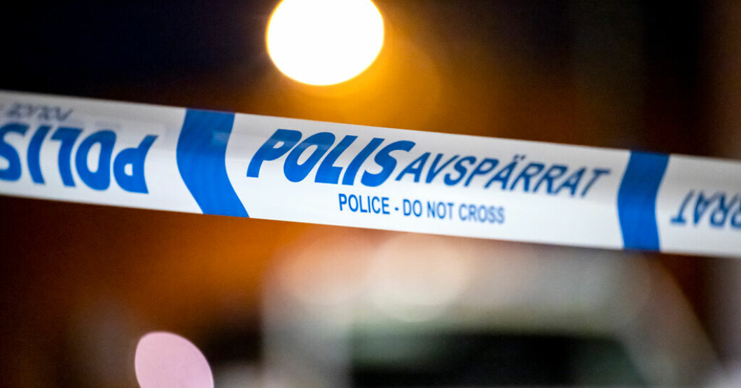 Man skjuten av polis i Karlskrona