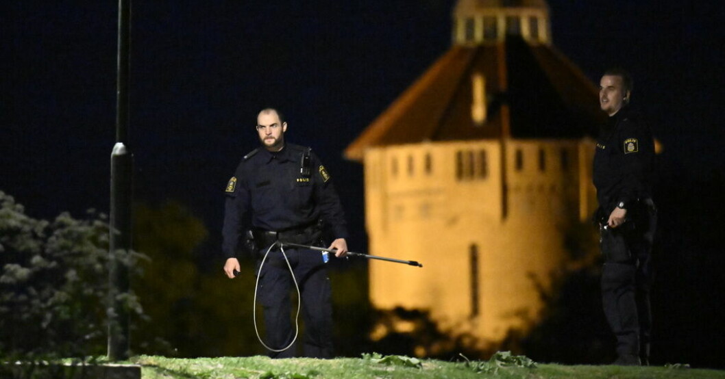 Polisen söker natten till tisdagen i Pildammsparken i centrala Malmö efter den lösspringande hund som bitit flera personer. Hund bet flera – hittad efter drönarjakt