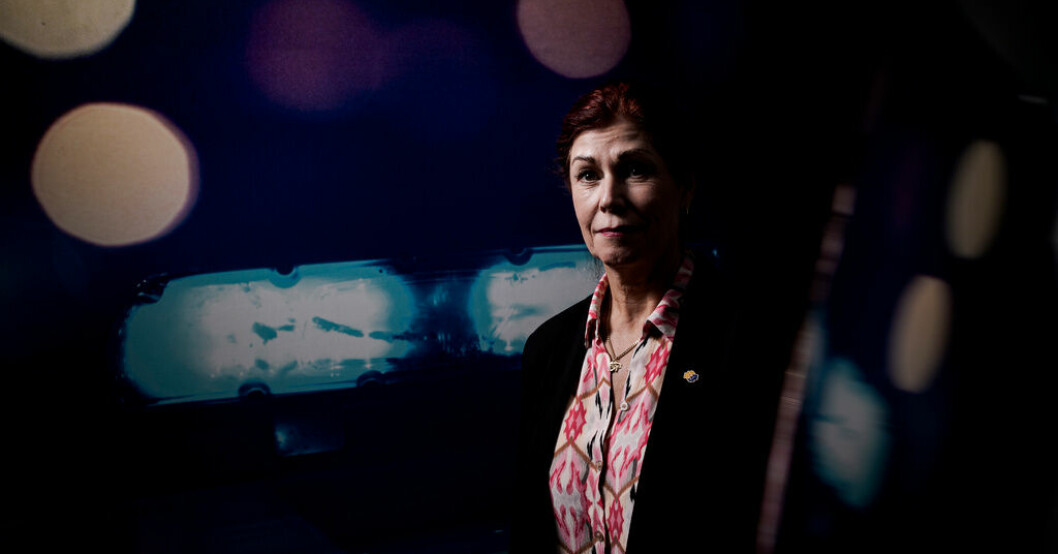 Polisförbundets ordförande Katharina von Sydow. Arkivbild. Facket mötte Thornberg: "Steg i rätt riktning"