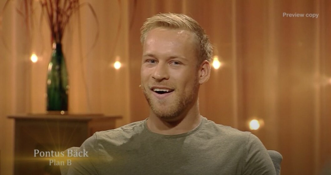FOTO: TV4 Play och C More Pontus Bäck som Plan B i Bachelor