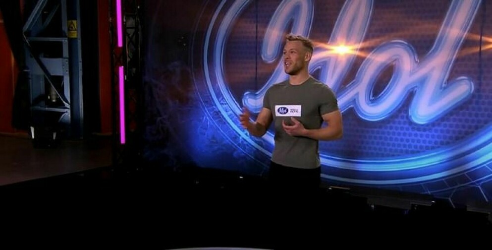 Pontus Bäck sjunger för juryn i <span class=" italic" data-lab-italic_desktop="italic">Idol</span> 2020. Pontus Bäck sökte till Idol 2020