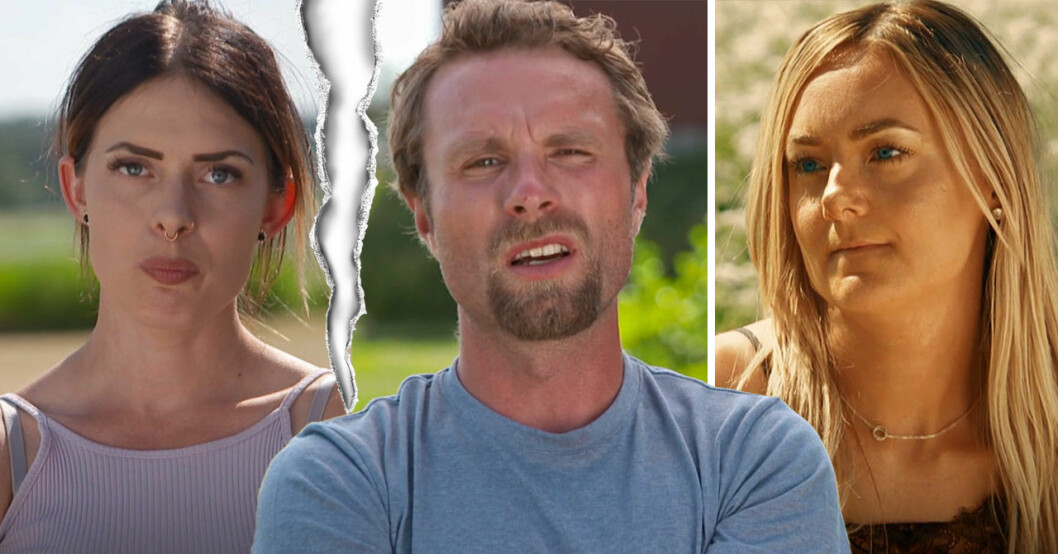 Emmy, Pontus och Lisa i Bonde söker fru 2020. Emmy Ohlsson, Pontus Mikaelsson och Lisa Lindvall i Bonde söker fru 2020.