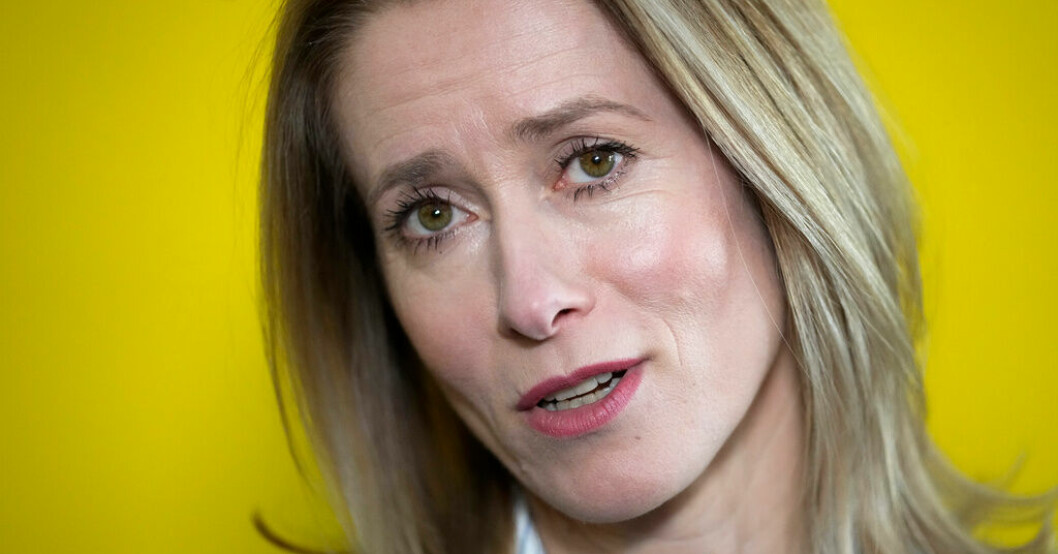 Premiärminister Kaja Kallas parti har förhandlat fram en ny regering. Arkivbild. Klart med ny regering i Estland