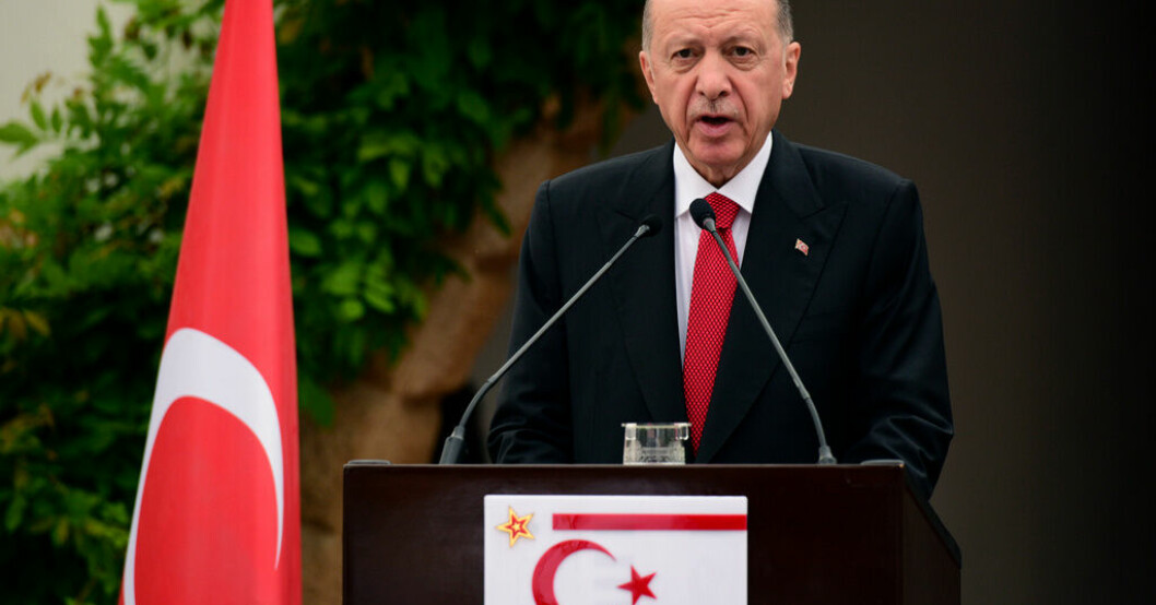 President Erdogan. Erdogan: Sverige måste öka trycket på PKK