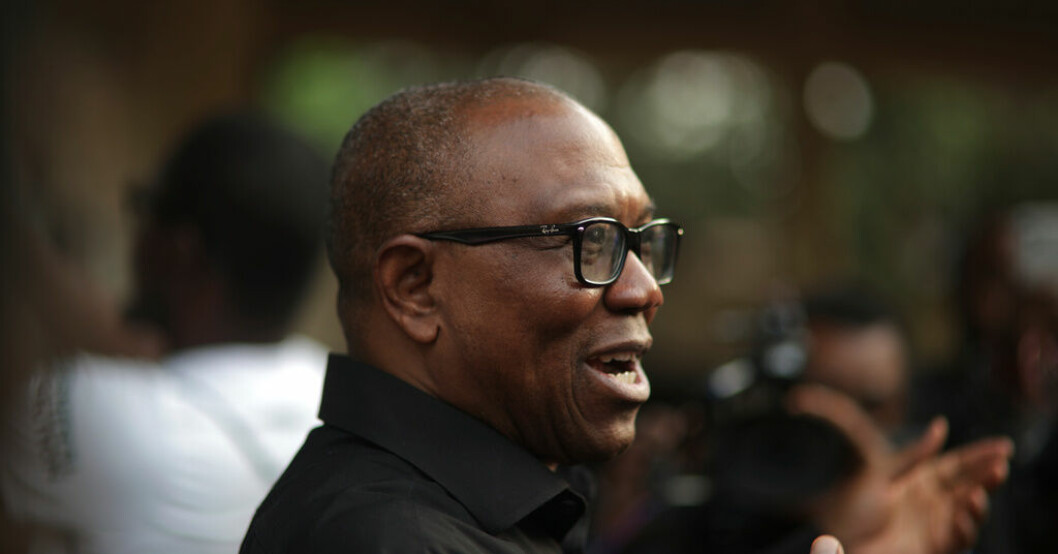 Presidentkandidaten Peter Obi kommer att utmana valresultatet i domstol. Arkivbild. Nigeria: Obi vill överklaga valresultatet