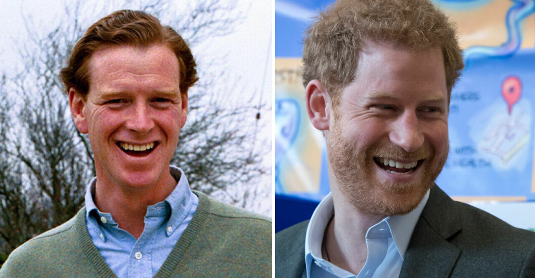 <strong>James Hewitt får ofta höra att han är lik prins Harry. Han säger att han ser att de har vissa likheter men menar att det är omöjligt att han är prinsens far.</strong> James Hewitt får ofta höra att han är lik prins Harry.