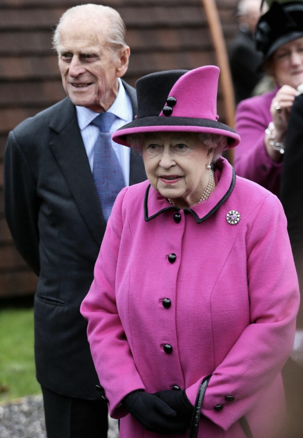 Prins Philip och drottning Elizabeth. Prins Philip och drottning Elizabeth