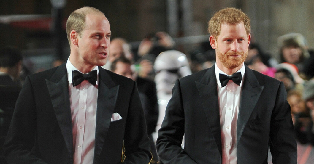 En diskussion mellan William och Harry ska ha eskalerat så pass att den äldre brodern tagit till nävarna... Prins William och Harry