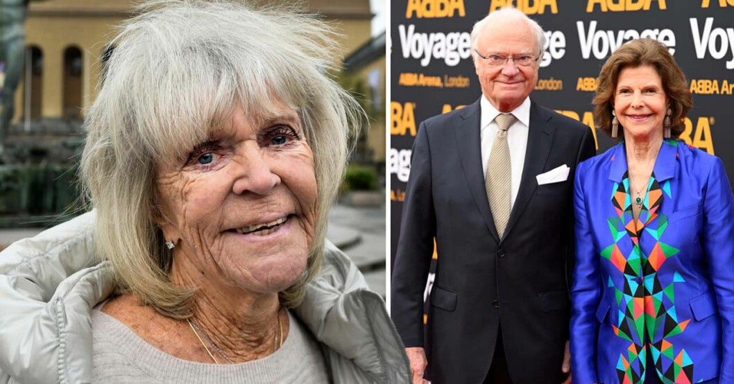 Prinsessan Birgitta, kungen och drottningen
