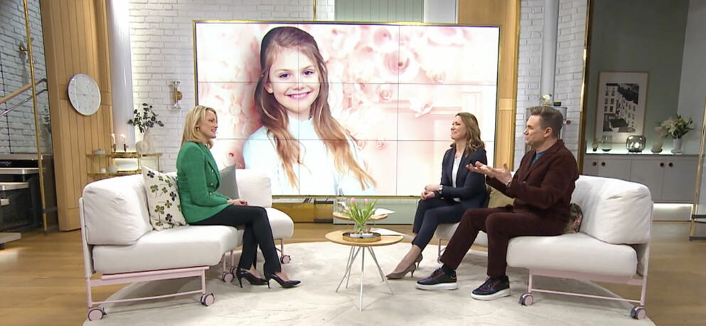 Inslaget om prinsessan Estelle i <span class=" italic" data-lab-italic_desktop="italic">Nyhetsmorgon</span>. Prinsessan Estelle i Nyhetsmorgon