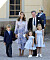 Prinsessan Madeleine med sin familj