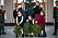Prinsessan Madeleine med familj tog emot granar inför julfirandet från Skogshögskolans studentkår på Stockholms slott den 20 december.