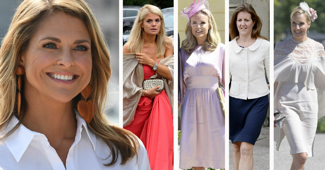 Prinsessan Madeleines bästa vänner