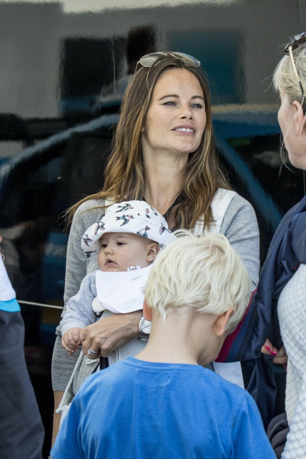 Prinsessan Sofia och Prins Alexander var en heldag på banan.
