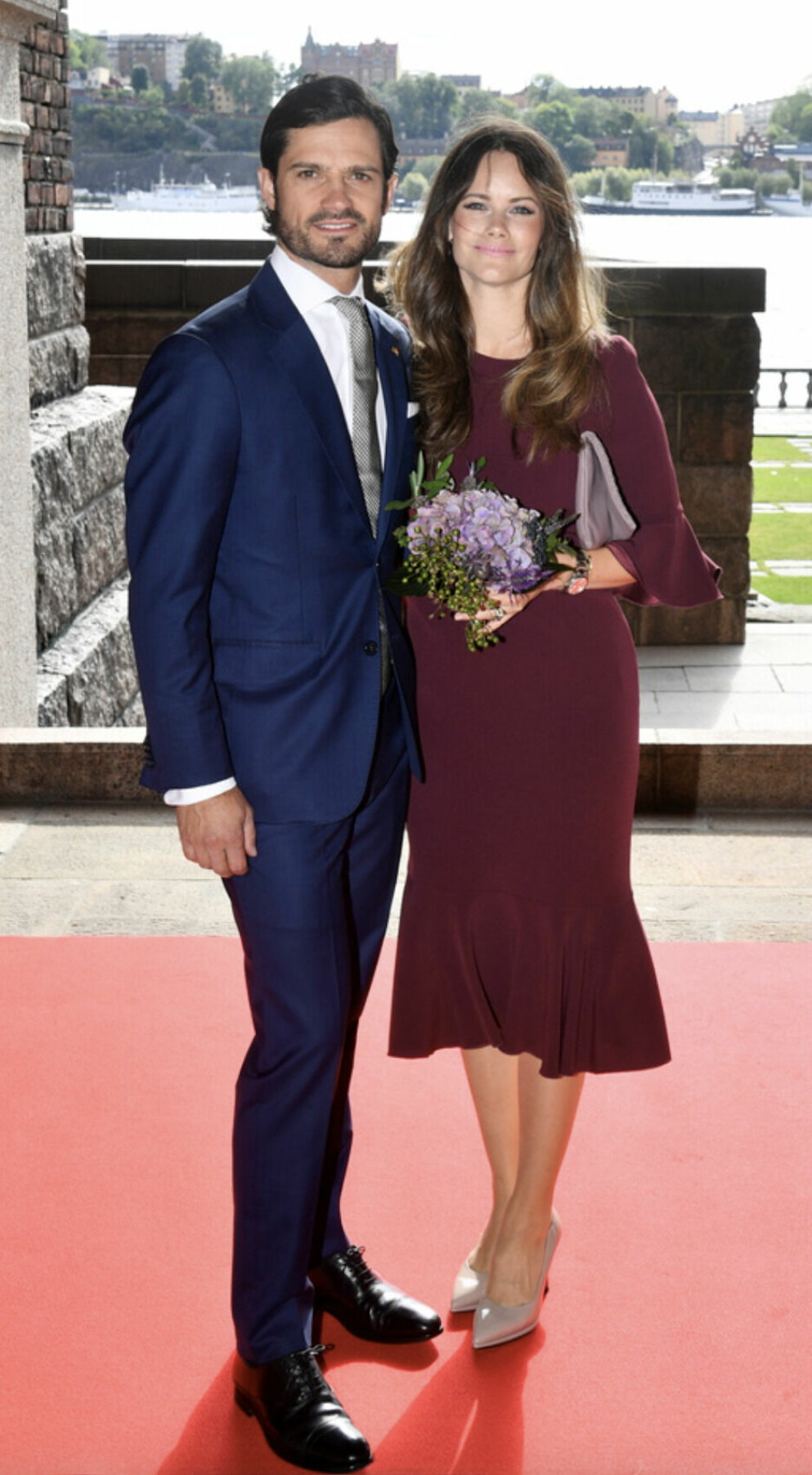 Prins Carl Philip och prinsessan Sofia. prins Carl Philip och prinsessan Sofia på röda mattan