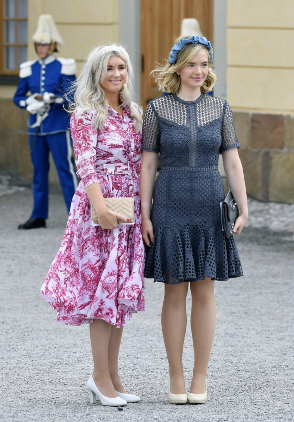 Prinsessan Sofias väninna Cajsa Larsson med dottern Tiara Larsson. Prinsessan Sofias väninna Cajsa Larsson med dottern Tiara Larsson