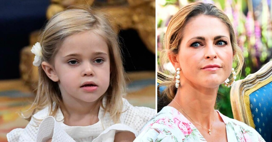 Prinsessan Leonore och prinsessan Madeleine