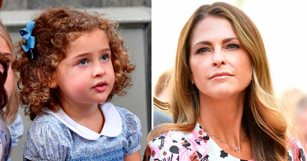 Prinsessan Adrienne och prinsessan Madeleine