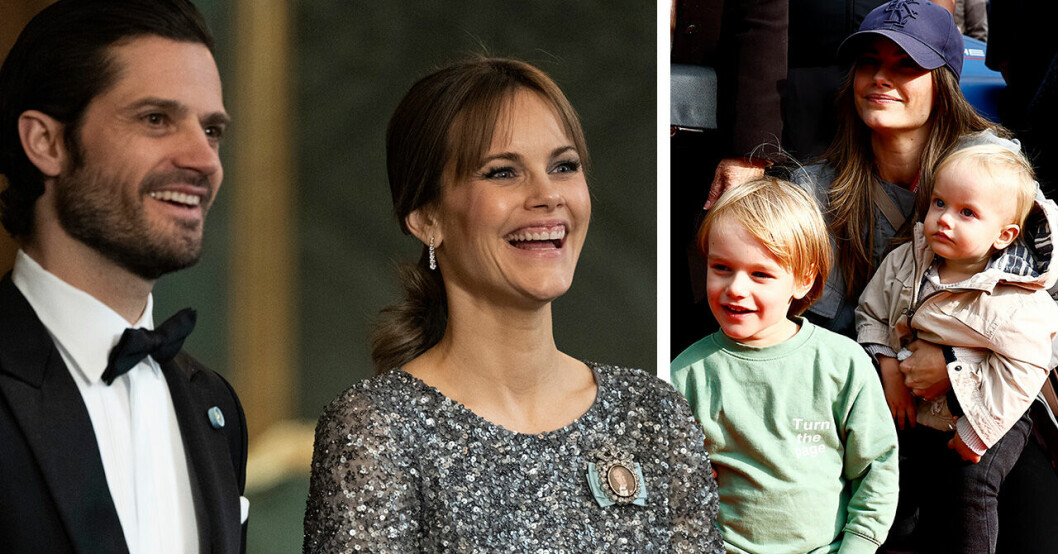 Prins Carl Philip och prinsessan Sofia
