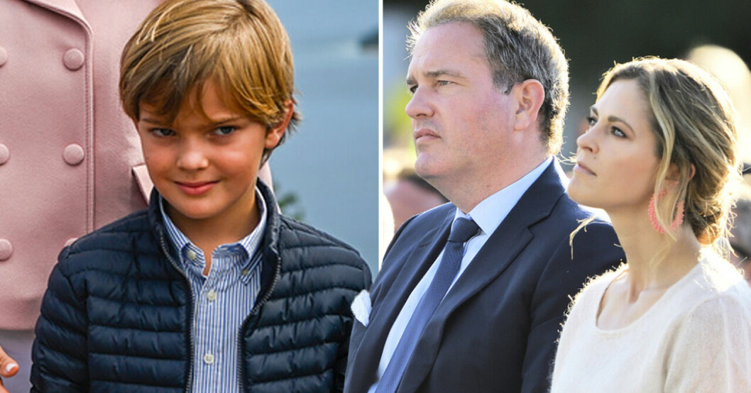 Prins Nicolas, Chris O'Neill och prinsessan Madeleine