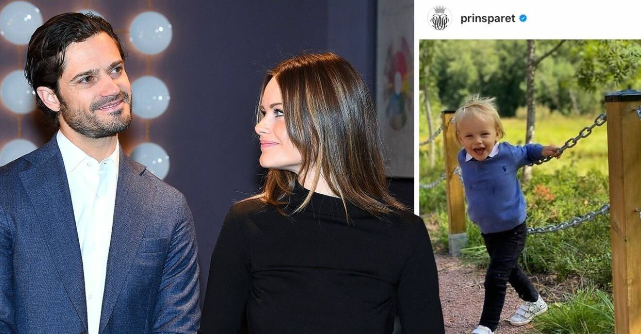 Prins Carl Philip, prinsessan Sofia och prins Gabriel