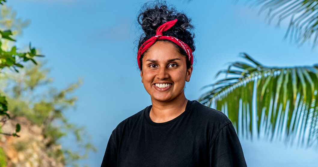 Priya. <strong>Foto: TV4.</strong> Priya Svang i Robinson 2020.