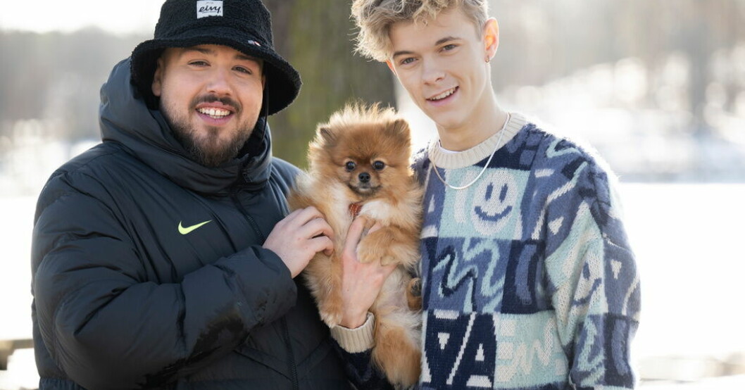 Programledaren Anis Don Demina och deltagaren Theodor "Theoz" Haraldsson med hunden Zoe är aktuella i SVT:s "Underdogs". "Underdogs" förde Theoz och hunden Zoe samman