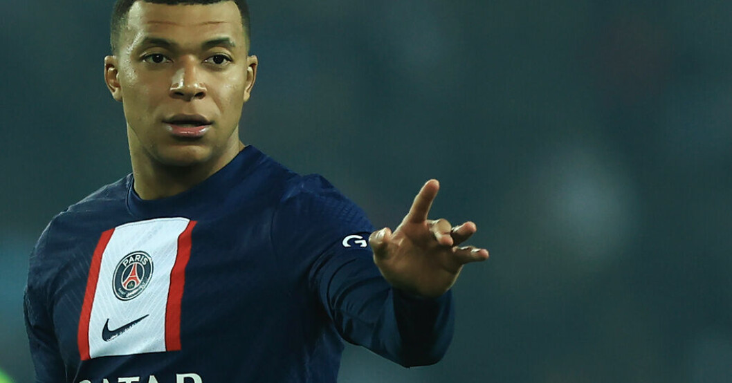 PSG och Kylian Mbappé i bråk. Arkivbild. Mbappé till attack – mot PSG: "Inte överens"