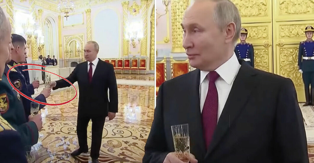 Är Putin full?