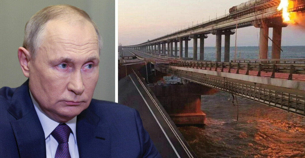 Putin rasar i nytt uttalande – anklagar Ukraina: ”Terrorattack”