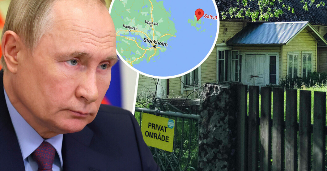 Vladimir Putin äger en tomt på Åland.