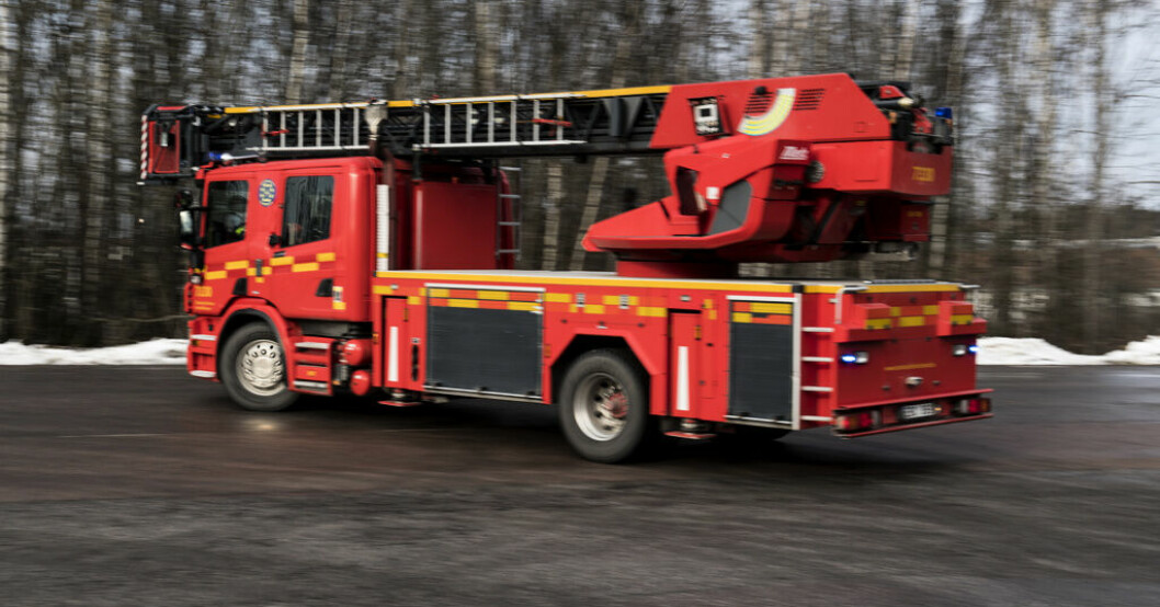 Räddningstjänsten larmades om branden utanför Ölme natten till måndagen, förra veckan. Arkivbild. Person avliden efter villabrand i Kristinehamn