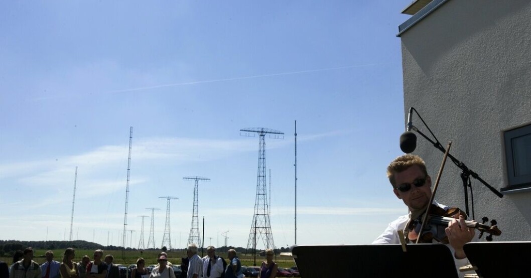 Radiostationen Grimeton utanför Varberg sattes upp på Unescos världsarvslista 2004. Arkivbild. Solcellspark stoppas av världsarv