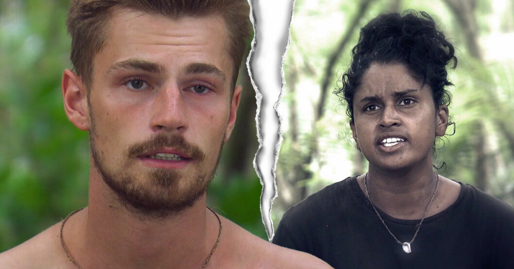 Ragnar Westberg Martinez och Priya Svang i Robinson 2020.
