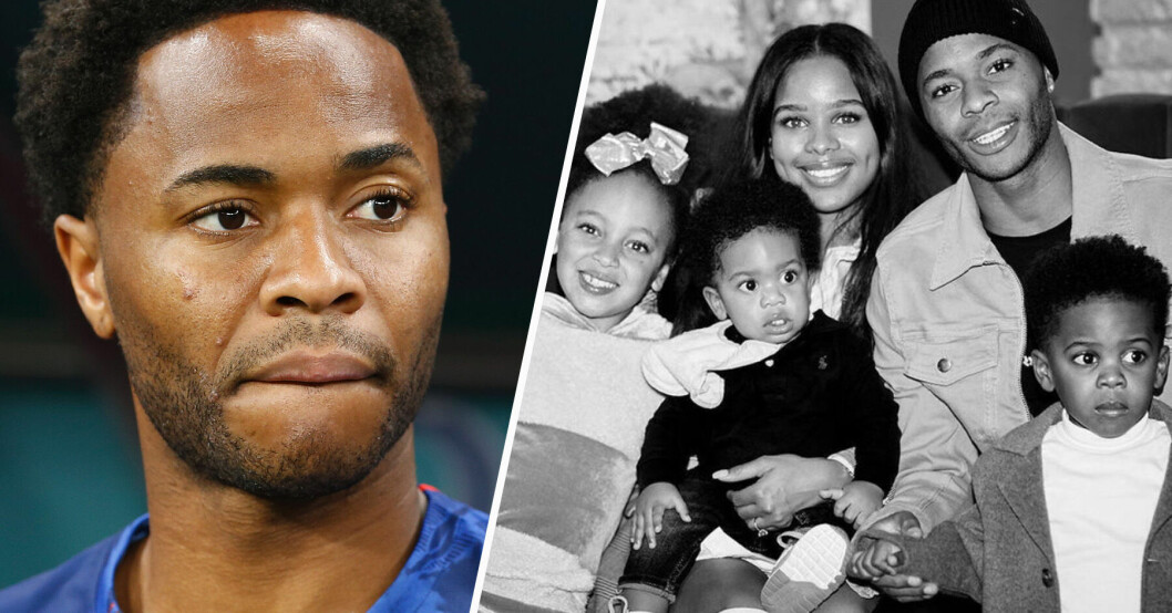 Engelska fotbollsstjärnan Raheem Sterling, 27, tvingades lämna VM på grund av en familjetragedi.