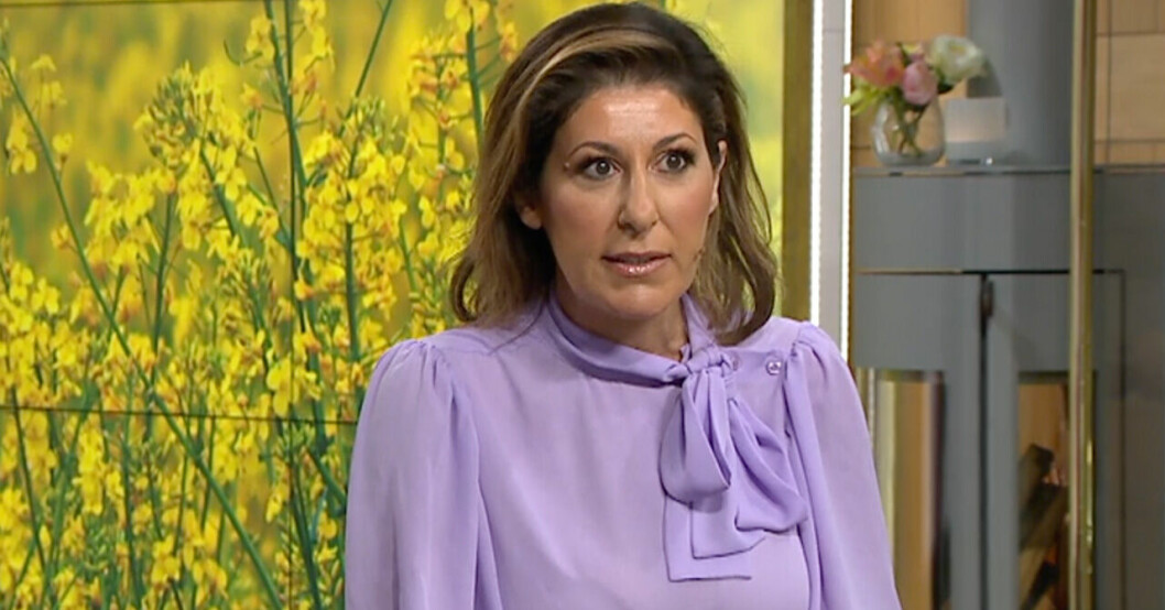 Rania Shemoun Olsson om sjukdomsbeskedet – kollapsade innan sändning