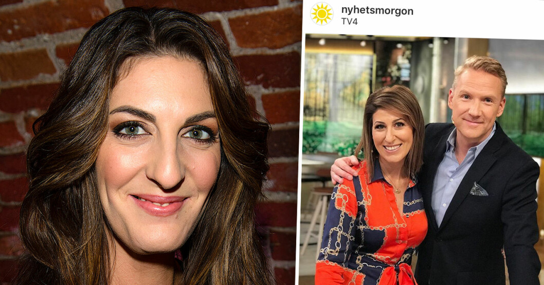 Rania Shemoun Olsson i Nyhetsmorgon istället för Soraya
