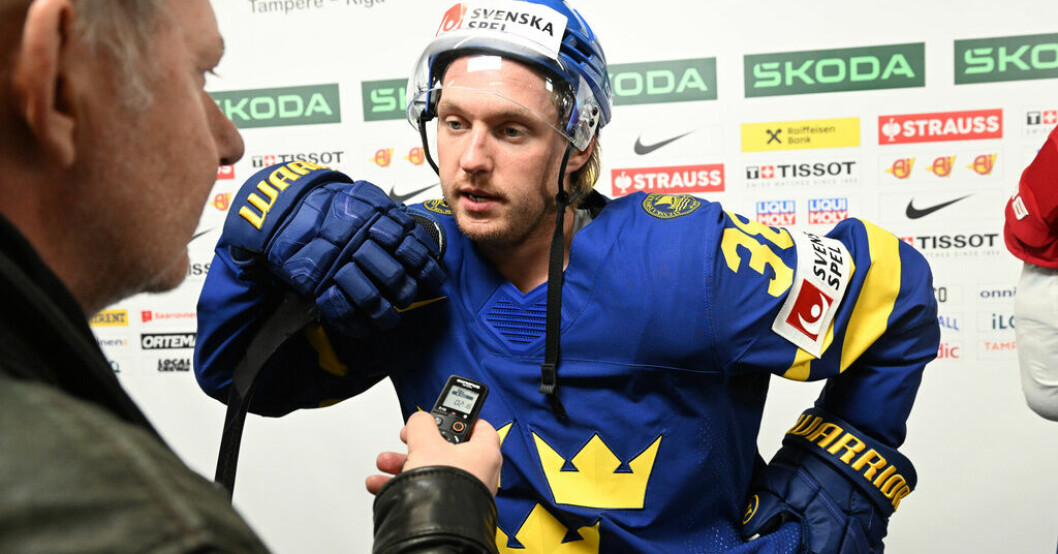 Rasmus Sandin har fokus på gruppsegern mot USA. Sandins fokus: "Alltid tuffa matcher"