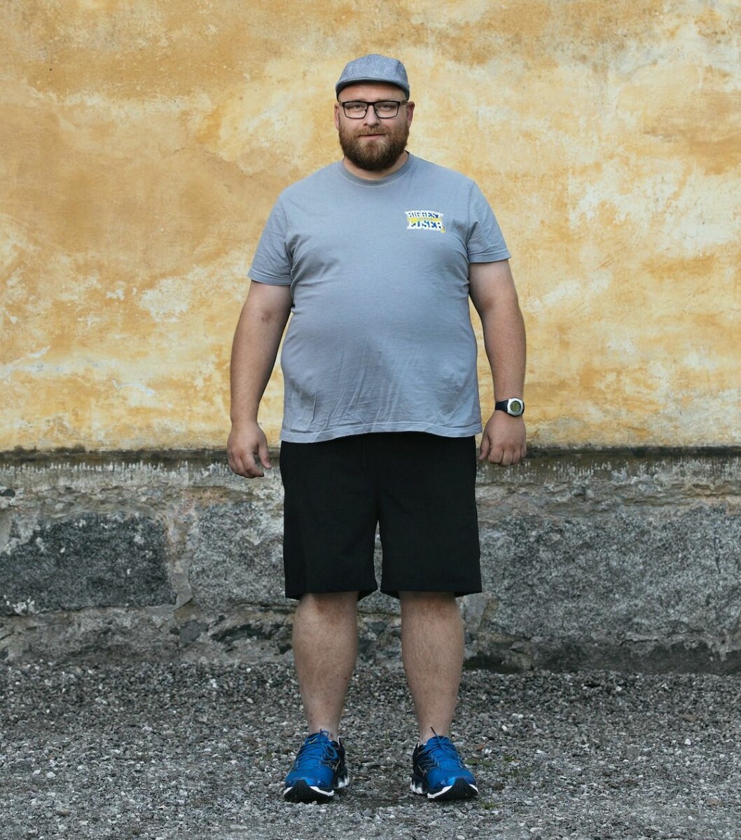 Rasmus Zetterberg, Bollnäs. FOTO: Sophie Odelberg/TV4 Rasmus Zetterberg, Bollnäs i Biggest loser 2020