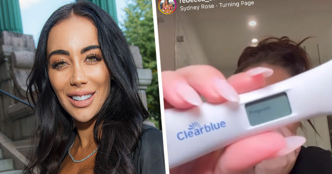 Rebecca Stella är gravid – hon och maken väntar sitt andra barn