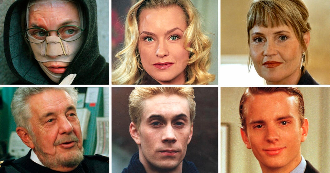 Anna Maria Käll, Regina Lund, Carina Lidbom, Bert-Åke Varg, Ola Forssmed och Måns Nathanaelson i Rederiet.