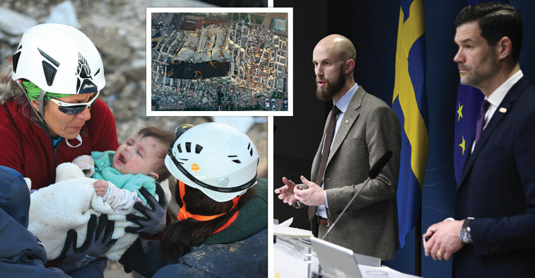 Över 6 200 döda efter jordbävningen – Sverige skänker 30 miljoner