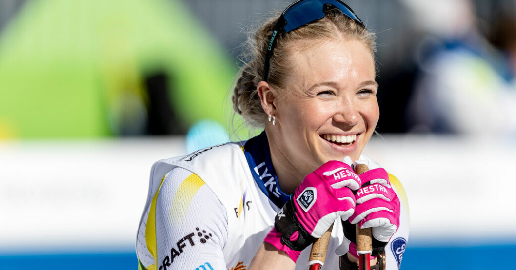 Regerande världsmästaren Jonna Sundling har blicken fäst vid en ny guldmedalj. Guide: Skid-VM, torsdag 23 februari