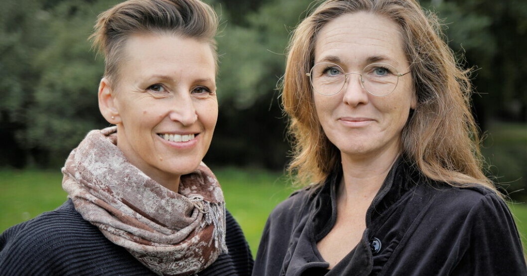 Regissörerna Alexe Landgren och Karen Haugaard prisas för sitt filmprojekt "Lykke Post Partum". De får årets Anna-pris