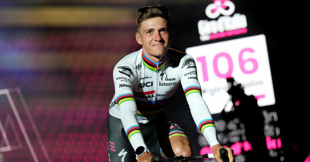 Remco Evenepoel under Giro d'Italia. Cykelchefen efter hunddramat: Som i Colombia